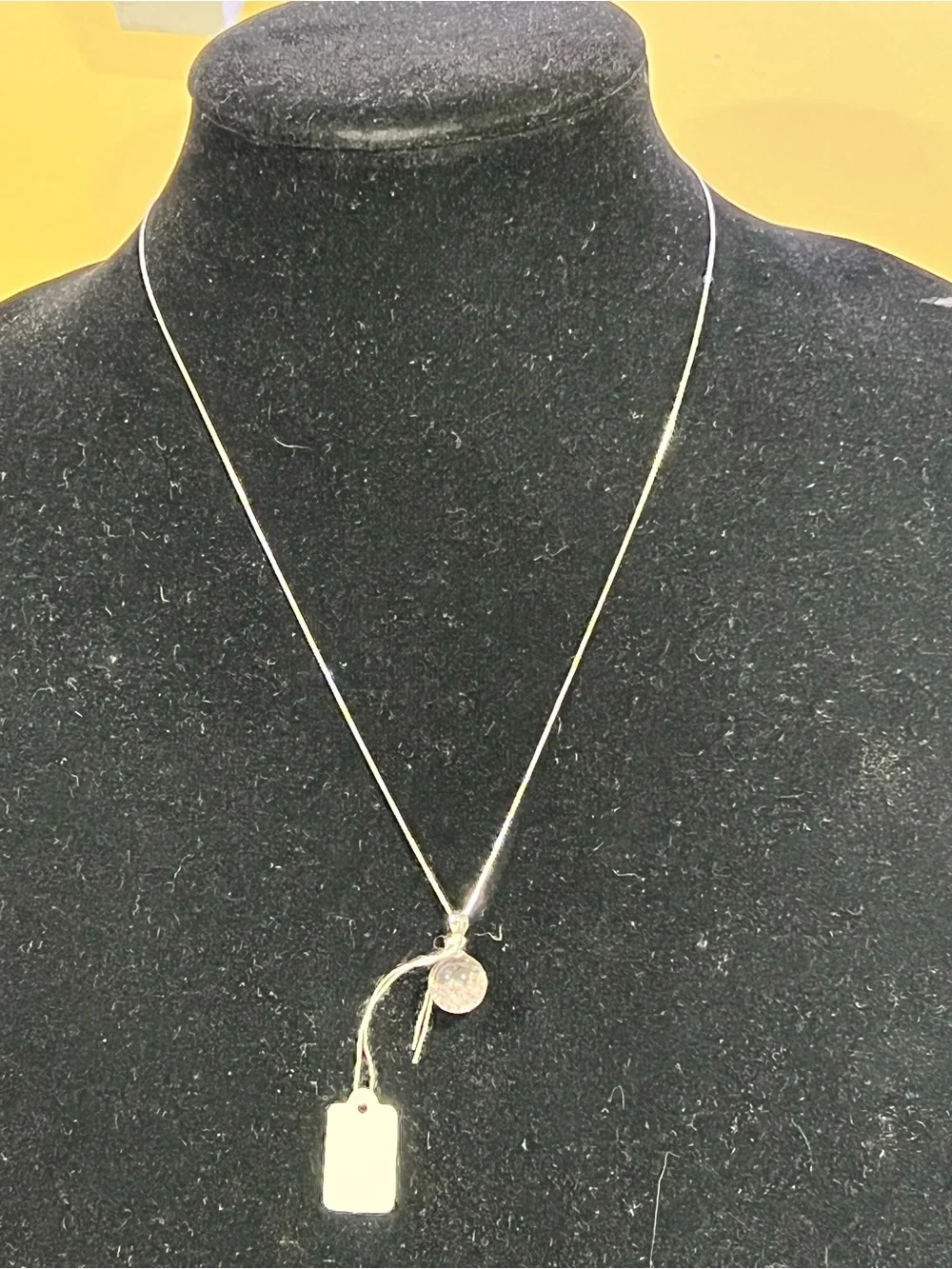 Handcrafted Pink Glass Orb Pendant Necklace - Women Jewelry
